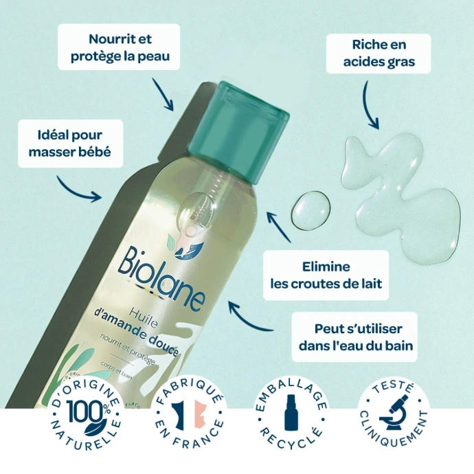 Biolane Huile Amande Douce