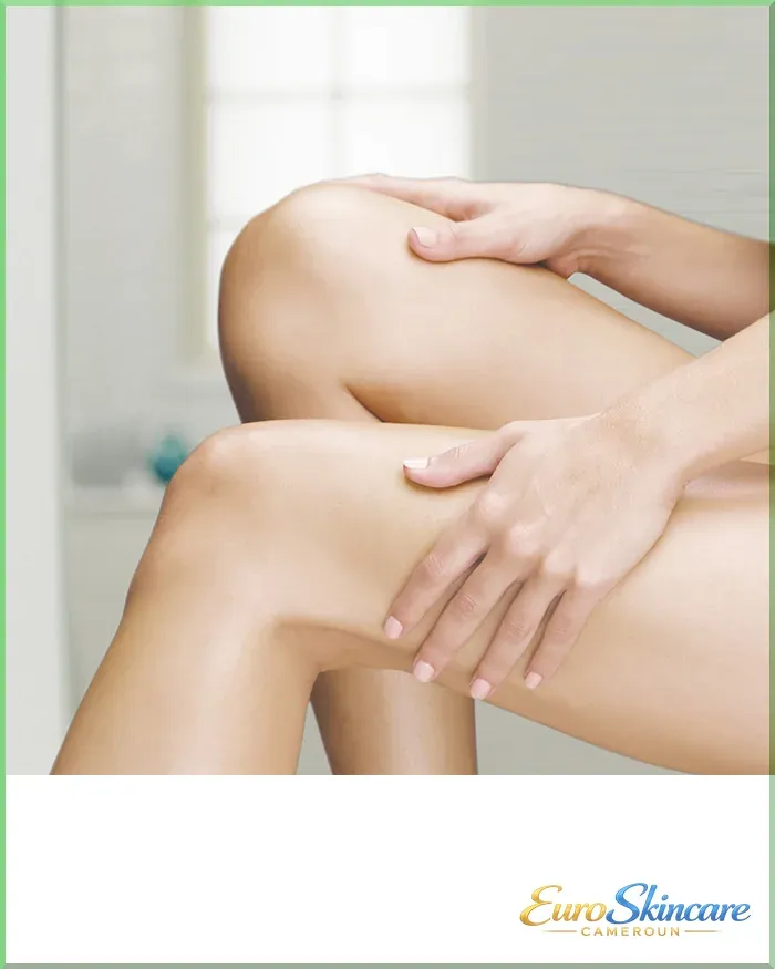 Crme Lavante Hydratante - Application Corps_euro-skincare-cameroun.webp