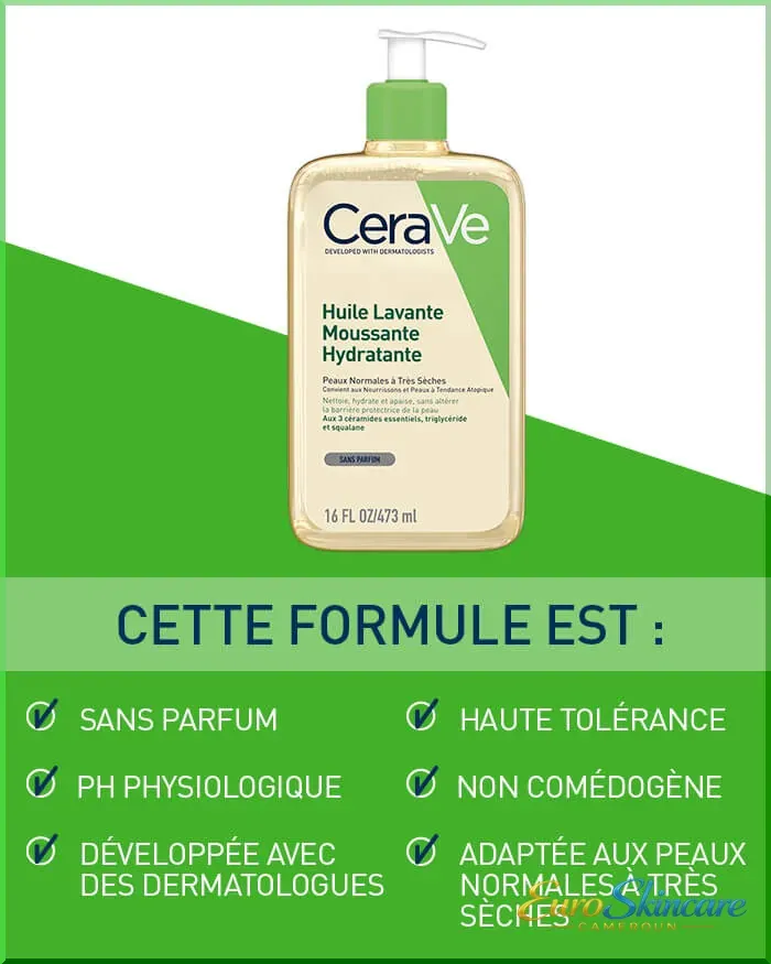 Huile Lavante Moussante - Bnfices_euro-skincare-cameroun.webp