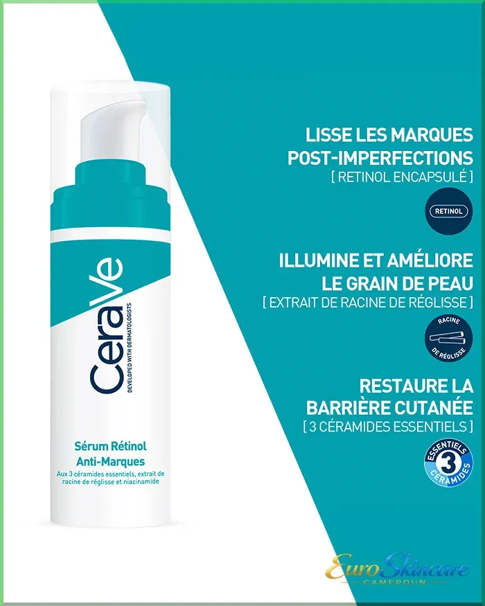 Serum Retinol Anti-Marques - 3 Benefices_euro-skincare-cameroun.webp