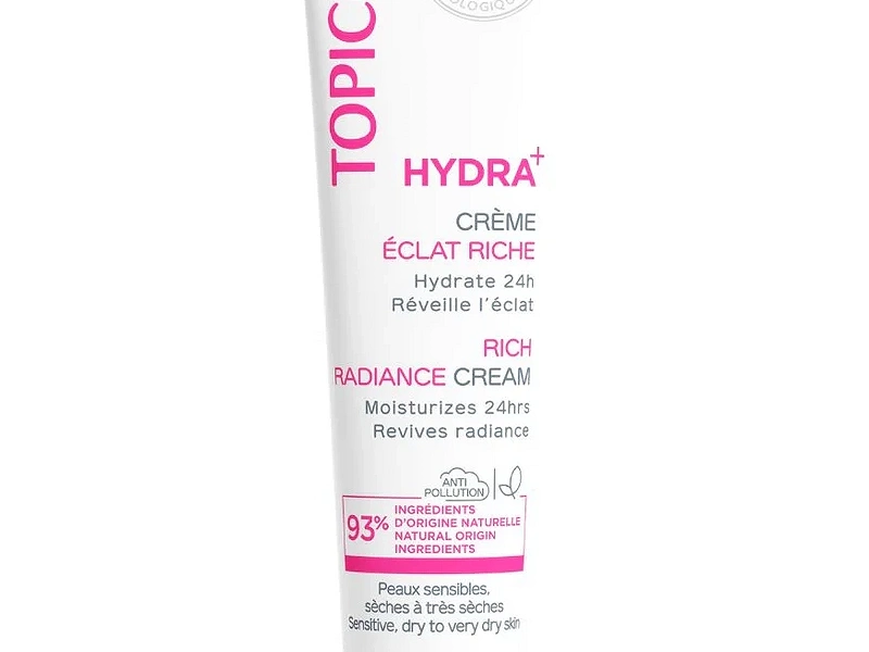Crème Éclat Riche Hydra+ Topicrem 40 ml – Confort Nutrition Peaux Sèches