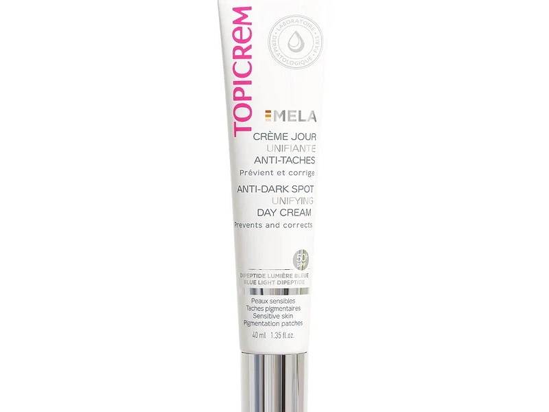 [06TOPML021] Crème Jour Anti‑Taches SPF50 MELA Topicrem – Teint Unifié & Protégé