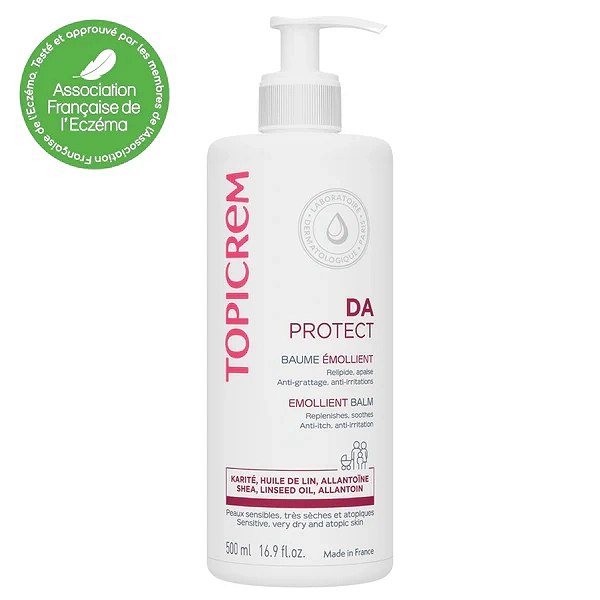 [06TOPDA064] Baume Émollient DA Protect Topicrem – Peaux Atopiques & Très Sèches (500 ml)