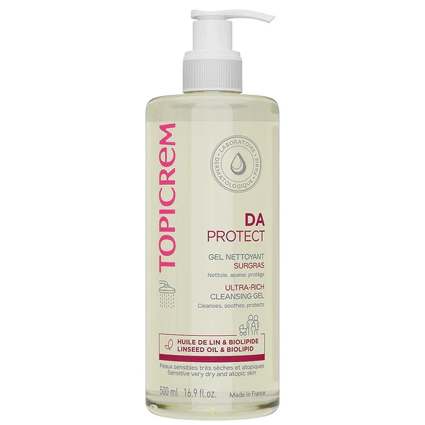 [06TOPDA069] Gel Nettoyant Surgras DA Protect Topicrem – Peaux Atopiques