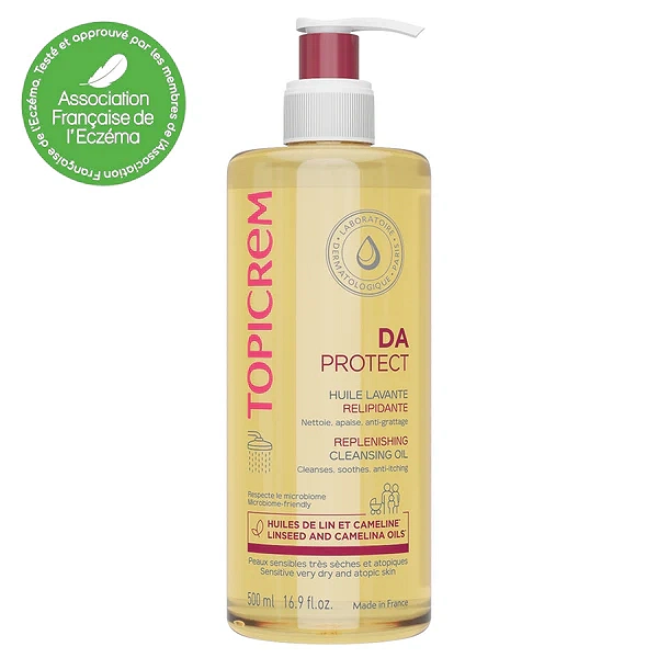 Huile Lavante Relipidante DA Protect Topicrem – Douche Hydratante
