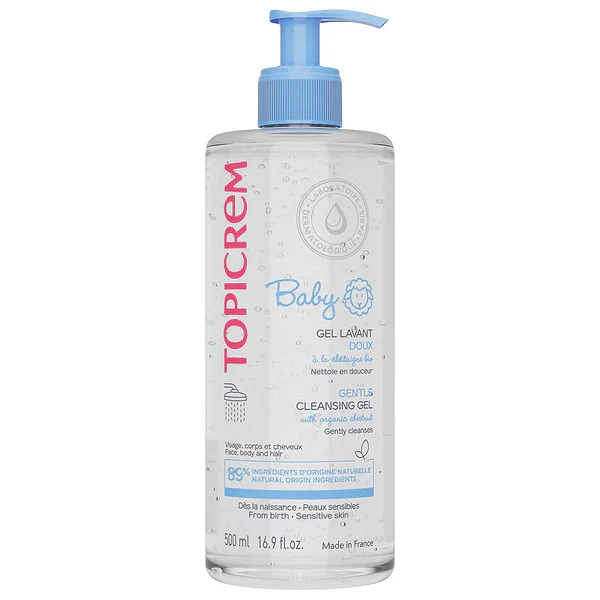 [06TOPBB080] Gel Lavant Doux Topicrem Baby – Cheveux & Corps | Livré à Yaoundé & Douala