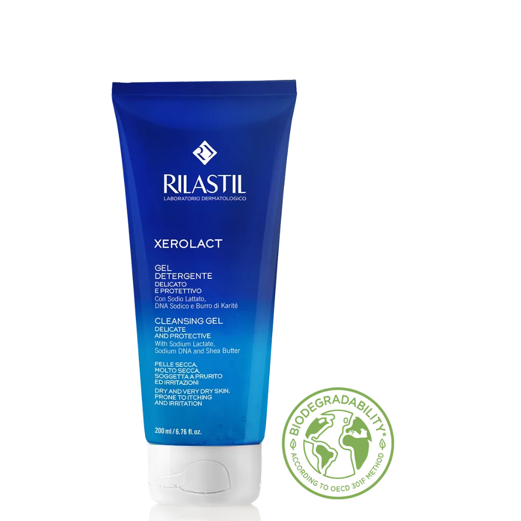 [05RILI34V10110] Gel Nettoyant Doux XEROLACT RILASTIL 400ML - Anti dessèchement