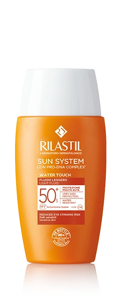 [05RILI28V06900] Water Touch SPF50+ 40ml SUN SYSTEM RILASTIL - Protection Solaire Cameroun