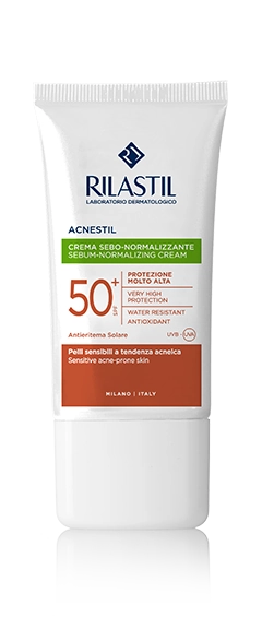 [05RILI28V06870] Crème Solaire Matifiante SPF50+ Sun System RILASTIL - Protection Solaire anti-brillance – Cameroun