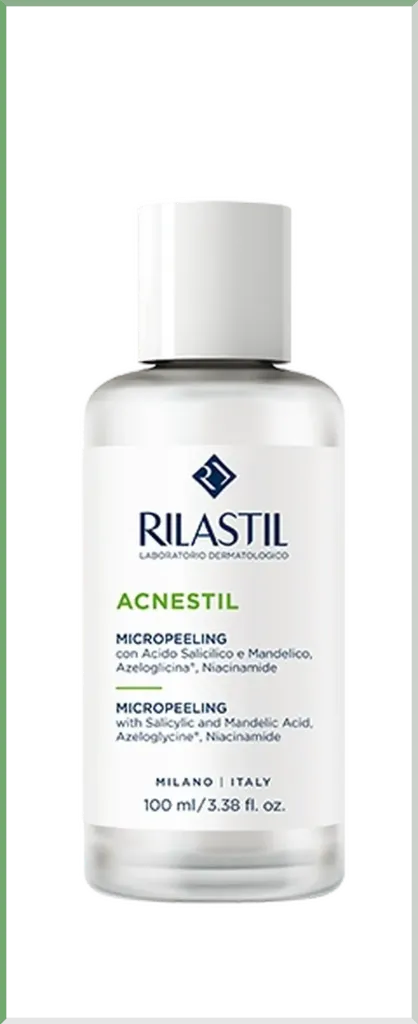 [05RILI38V00140] Micropeeling Doux ACNESTIL RILASTIL - Lotion Exfoliante à l'Acide Salicylique Mandélique Niacinamide Bon prix Cameroun