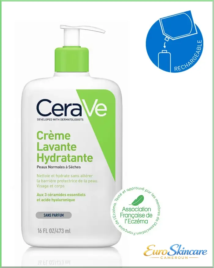 CeraVe Crème Lavante Hydratante 236/473 ml