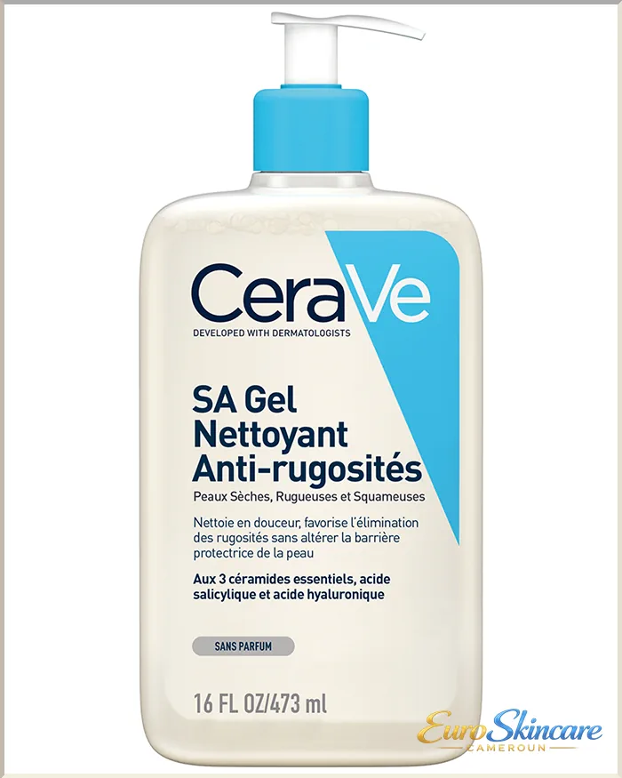 CeraVe SA Gel Nettoyant Anti Rugosités 236/473 ml
